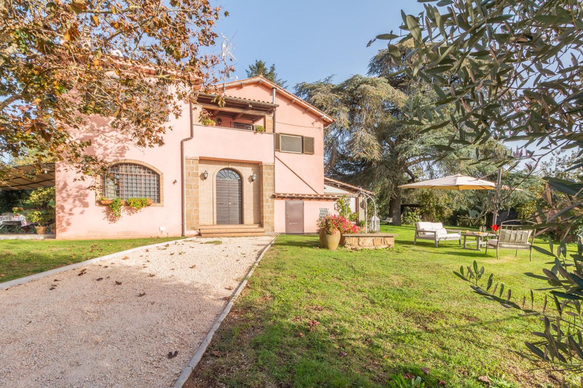 Ai Due Cedri Pension Capranica Buitenkant foto